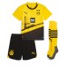 Maillot de foot Borussia Dortmund Donyell Malen #21 Domicile vêtements enfant 2023-24 Manches Courtes (+ pantalon court)